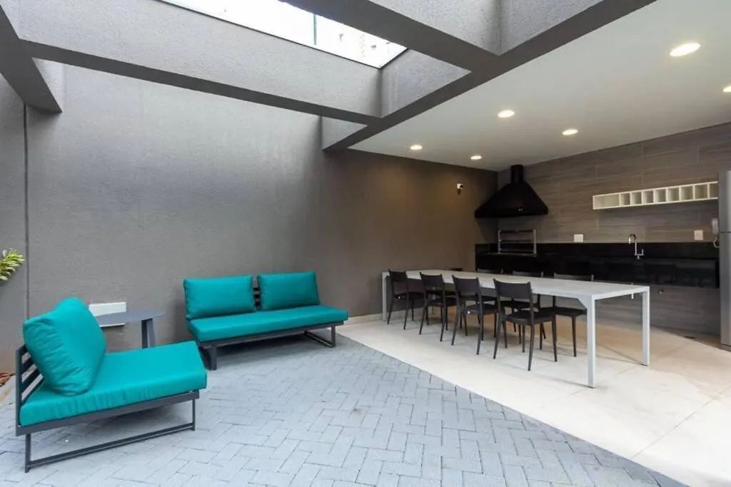 1 Dorm Suite -Itaim Bibi A 5 Min Av Faria Lima Und1903 Sao Paulo Apartment